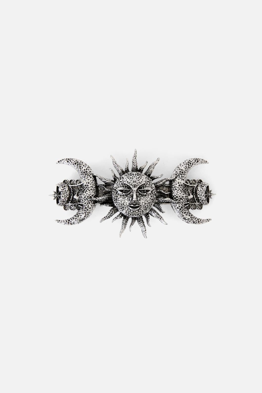 Black Friday - Celestial Barrette Clip - silver