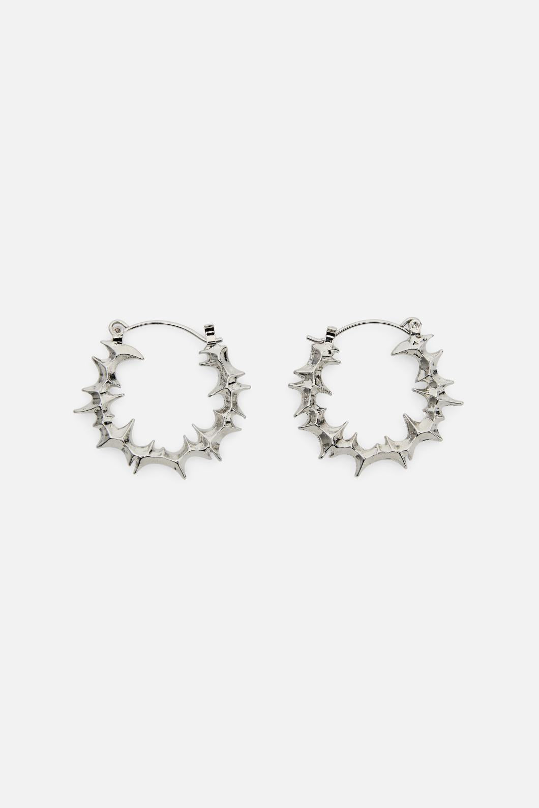 Black Friday - Geo Hoops - silver