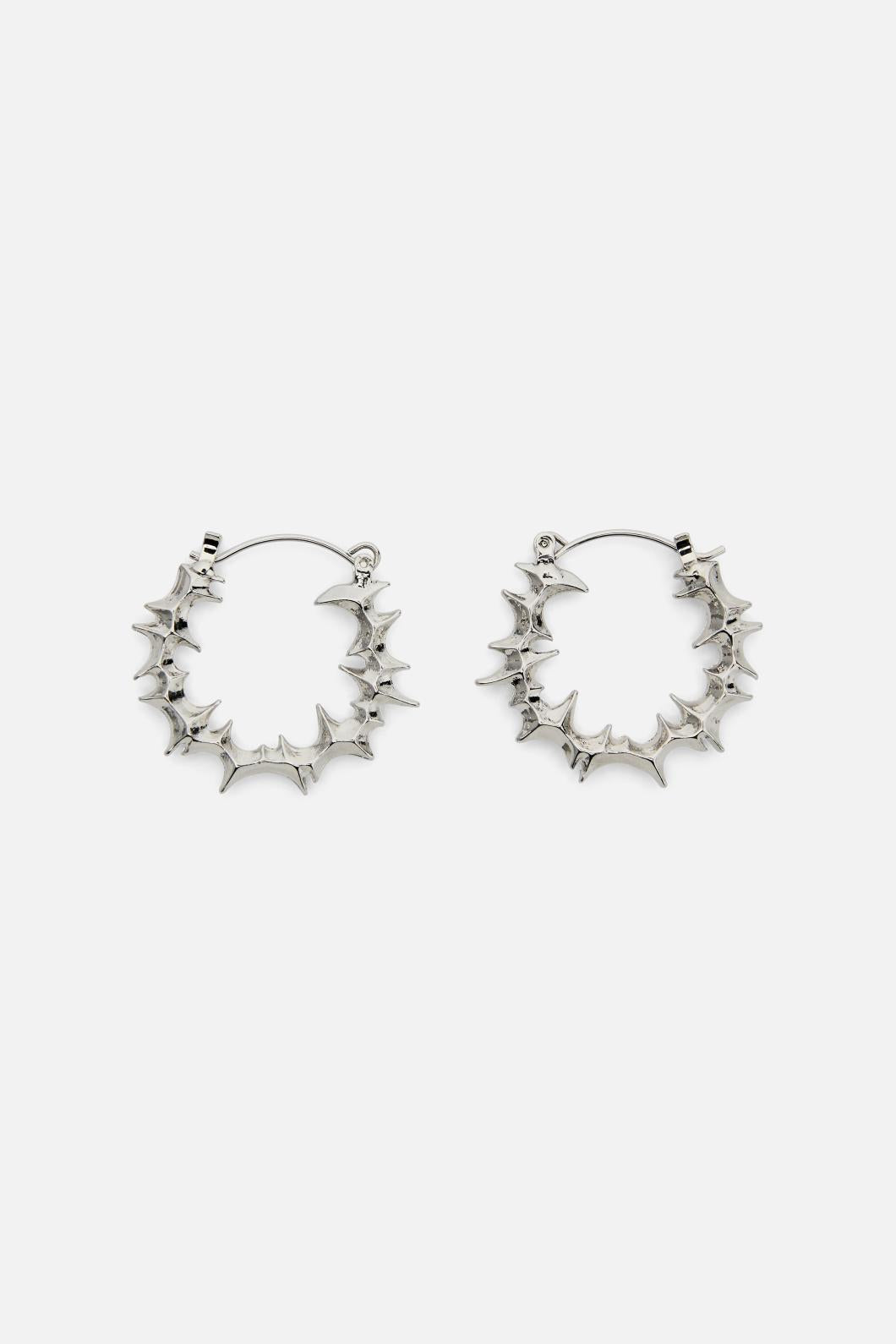 Black Friday - Geo Hoops - silver