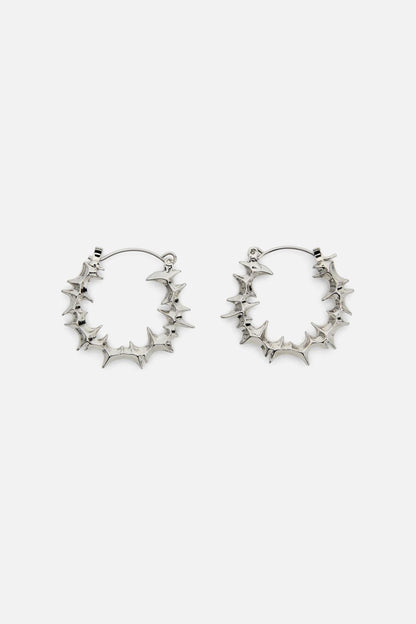 Black Friday - Geo Hoops - silver