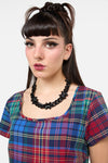 Black Friday - Barbed Chunky Choker Necklace - black