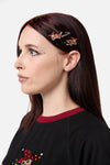 Black Friday - Puppet Show Hair Clips - red