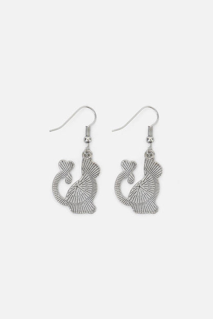 Black Friday - Black Cat Earrings - black