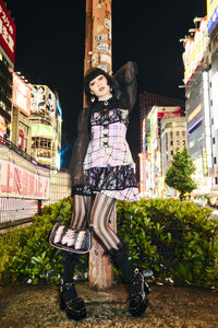 Black Friday - Leather Look Lolita Handbag - black