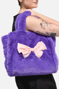 Black Friday - Melt an Igloo Fluffy Bag - purple-pink