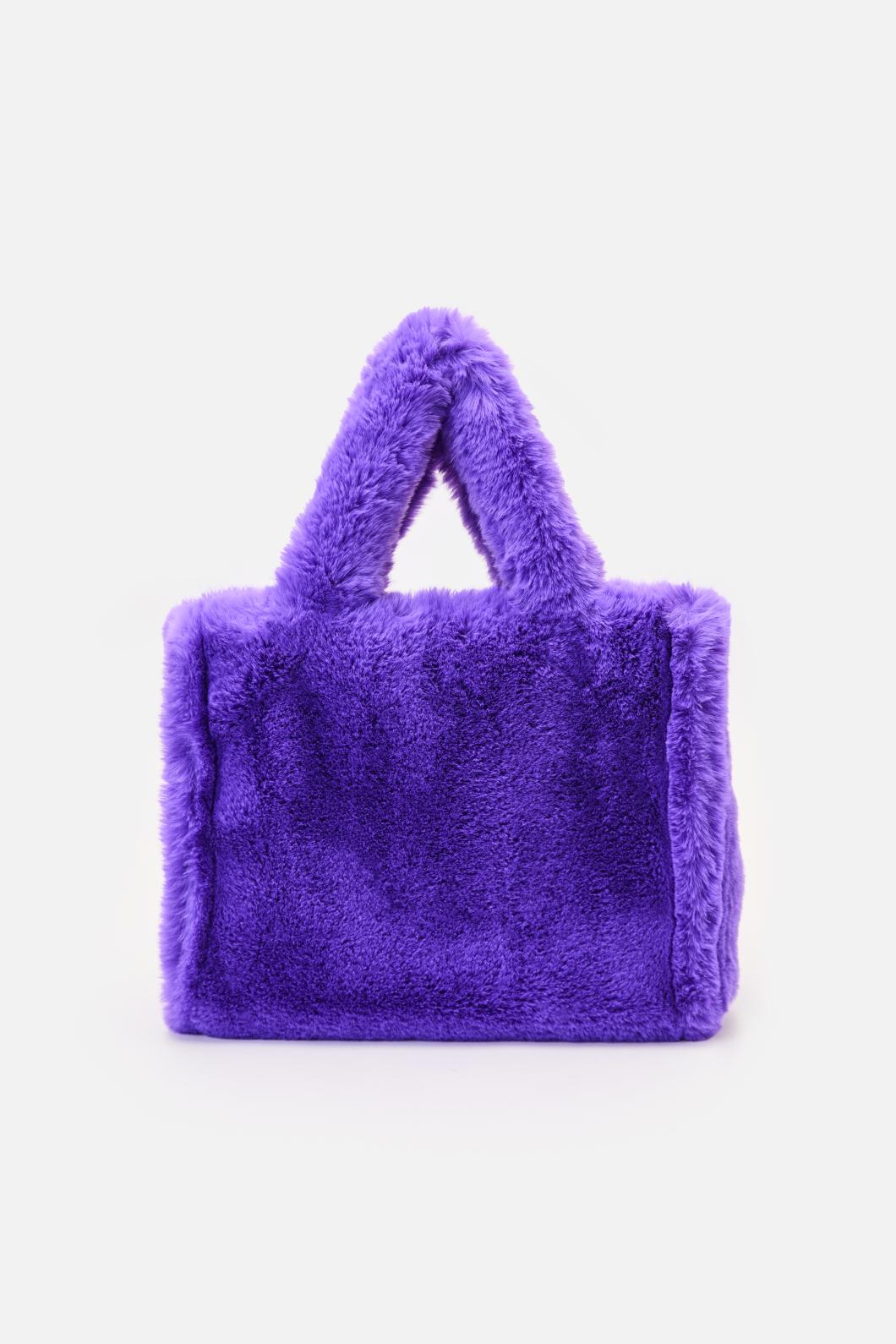 Black Friday - Melt an Igloo Fluffy Bag - purple-pink