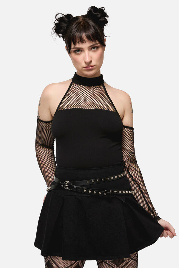 Black Friday - Multi Way Narrow Stud Belt - black