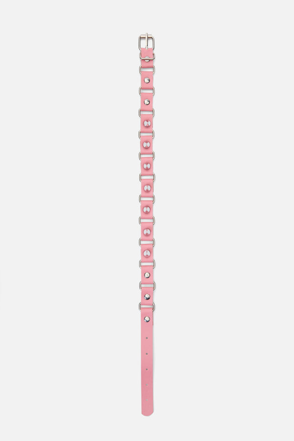 Black Friday - Pink Link Spike Choker - pink