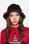 Black Friday - Eyelet Bucket Hat - black