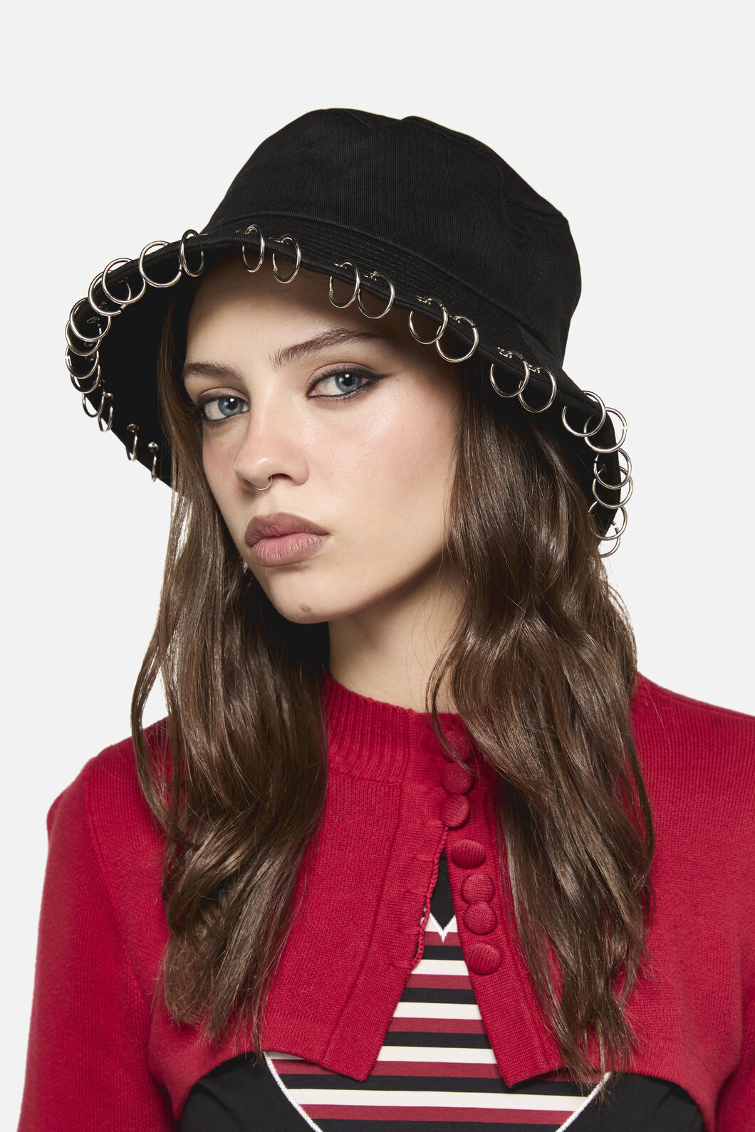 Black Friday - Eyelet Bucket Hat - black