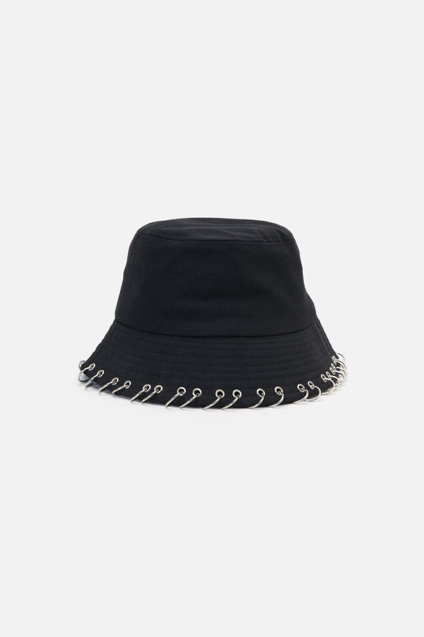 Black Friday - Eyelet Bucket Hat - black