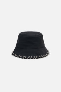 Black Friday - Eyelet Bucket Hat - black