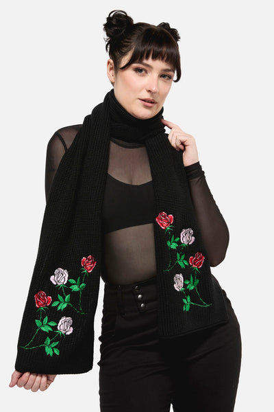 Roses Knit Scarf – Dangerfield
