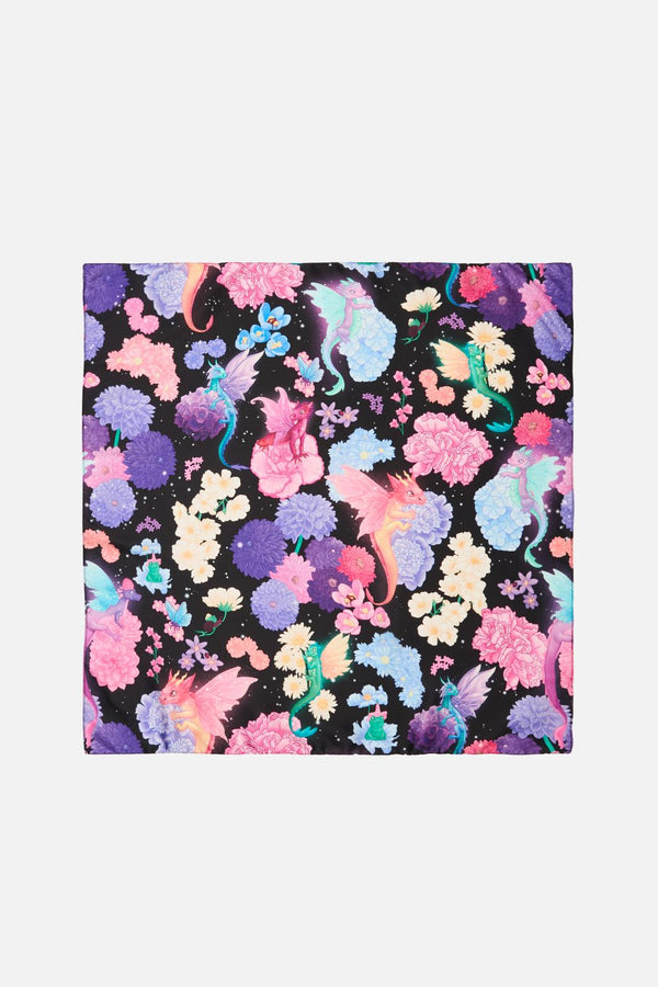 Black Friday - Dragons Grove Satin Scarf - multi