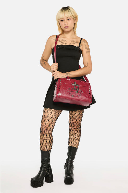 Black Friday - Red Goth Bag - red