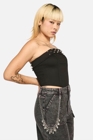 Black Friday - Skulls Chain - silver