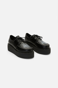 Black Friday - Platform Cobweb Creepers - black