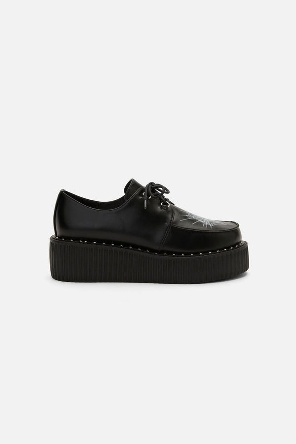 Black Friday - Platform Cobweb Creepers - black