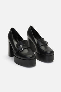 Black Friday - Heeled Loafers - black