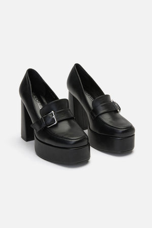 Black Friday - Heeled Loafers - black