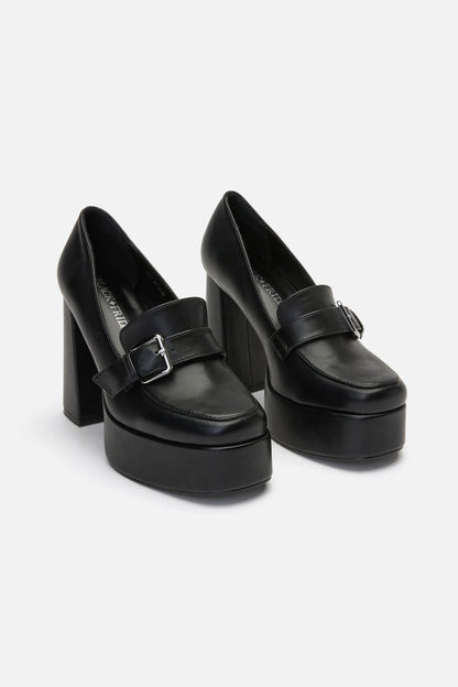 Black Friday - Heeled Loafers - black