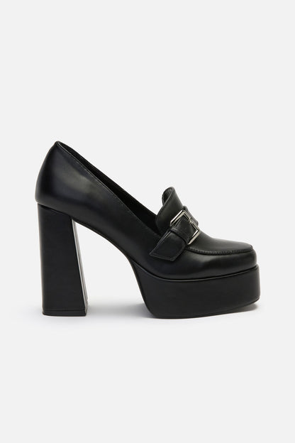 Black Friday - Heeled Loafers - black