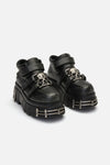 Black Friday - Skull Platform Shoes - black