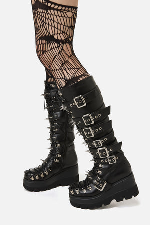 Black Friday - Punked Out Boots - black
