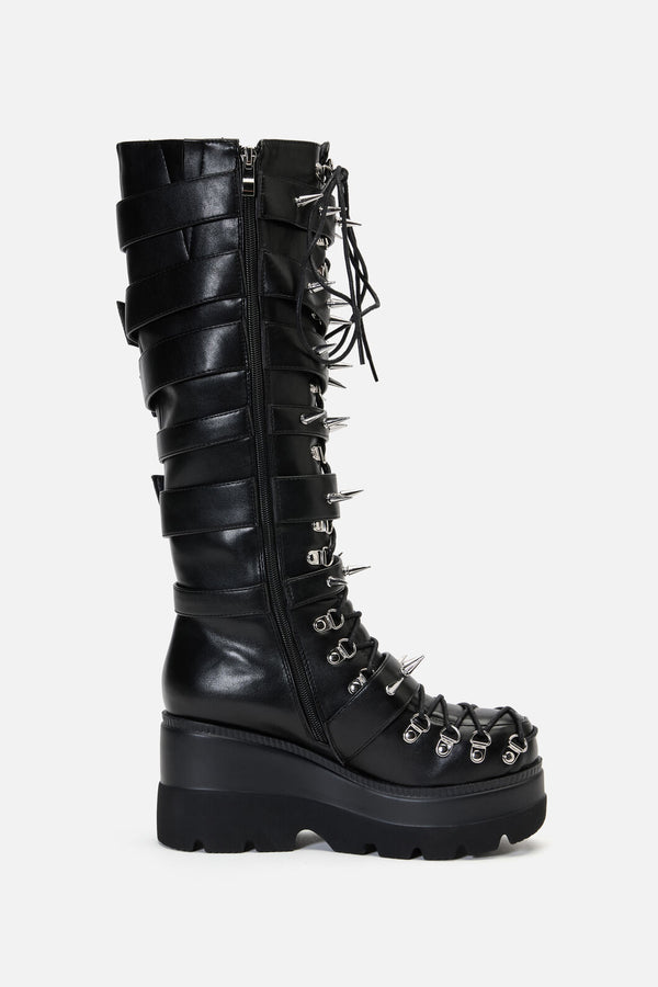Black Friday - Punked Out Boots - black