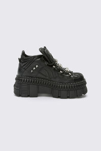 Black Friday - Flaming Platform Sneakers - black