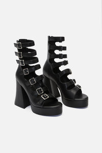 Black Friday - Banded Sandal - black