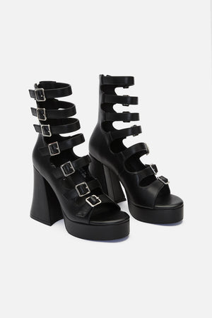 Black Friday - Banded Sandal - black