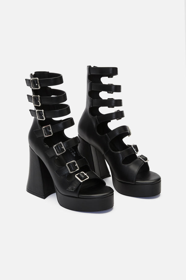 Black Friday - Banded Sandal - black