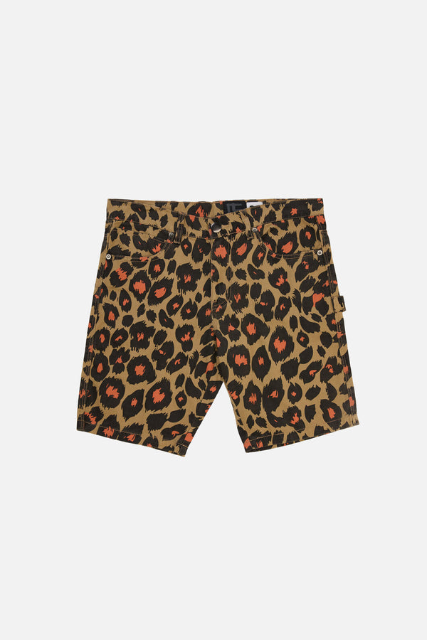 Dangerfield - JB Cheetah Shorts - tan