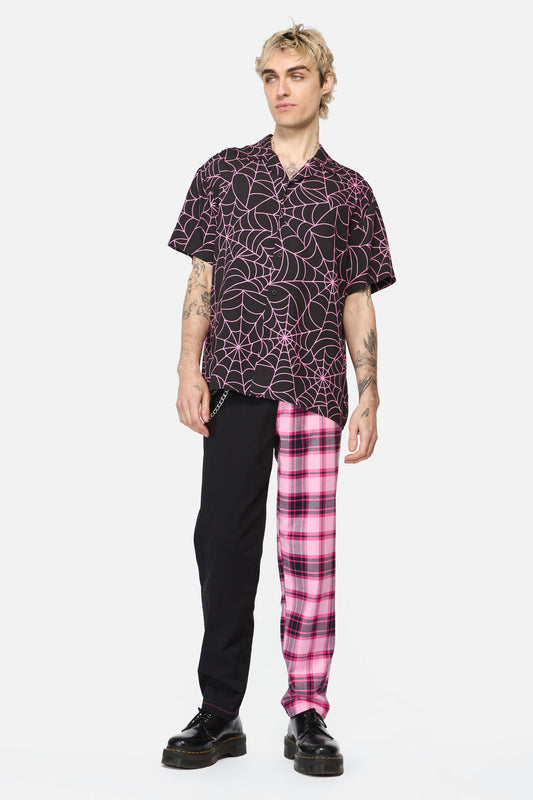 Dangerfield - Rococo Life Spiderweb Ss Shirt - black