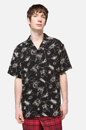 Dangerfield - Dark Pieridae ShortSleeveShirt - black