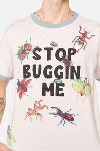 Dangerfield - Stop Buggin Me Tee - cream