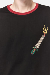 Dangerfield - Dangerous Grunge Crop Tee - black