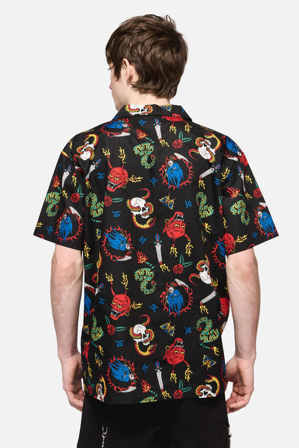Dangerfield - Dangerous Grunge SS Shirt - multi
