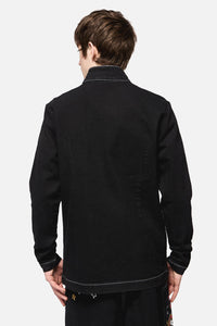 Dangerfield - Lawless Denim Zipper Jacket - grey