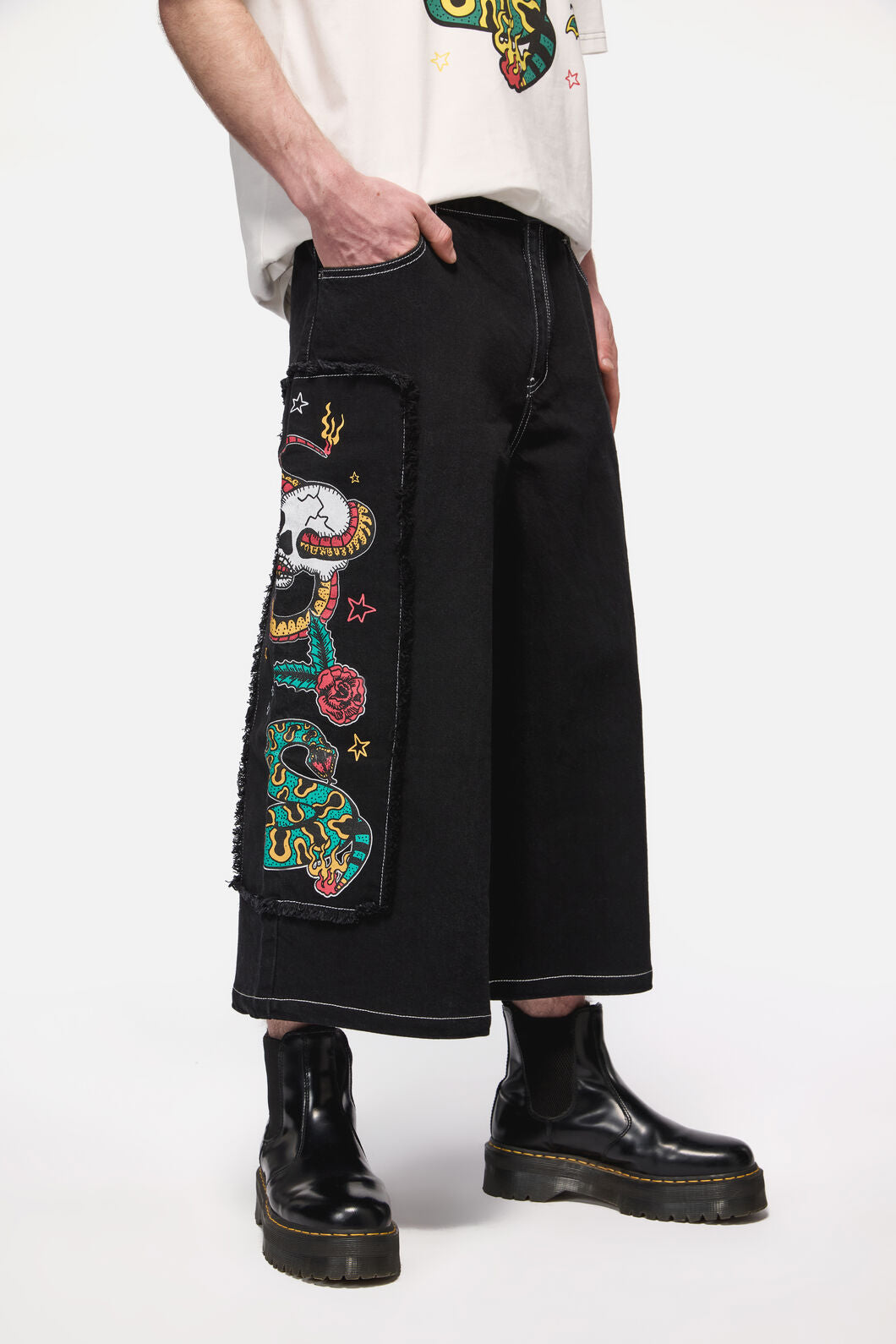 Dangerfield - Lawless Wide Leg Jeans - grey