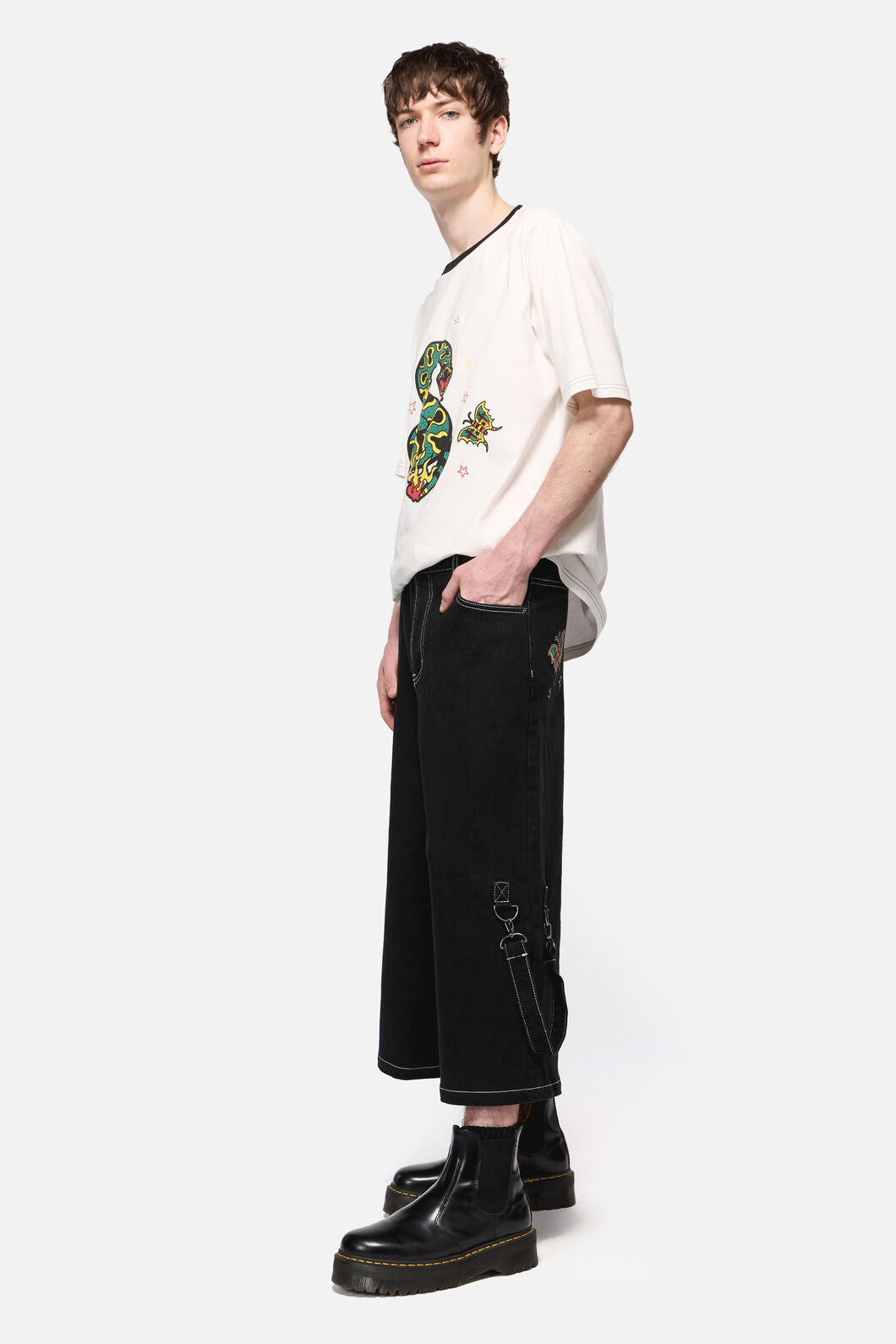Dangerfield - Lawless Wide Leg Jeans - grey