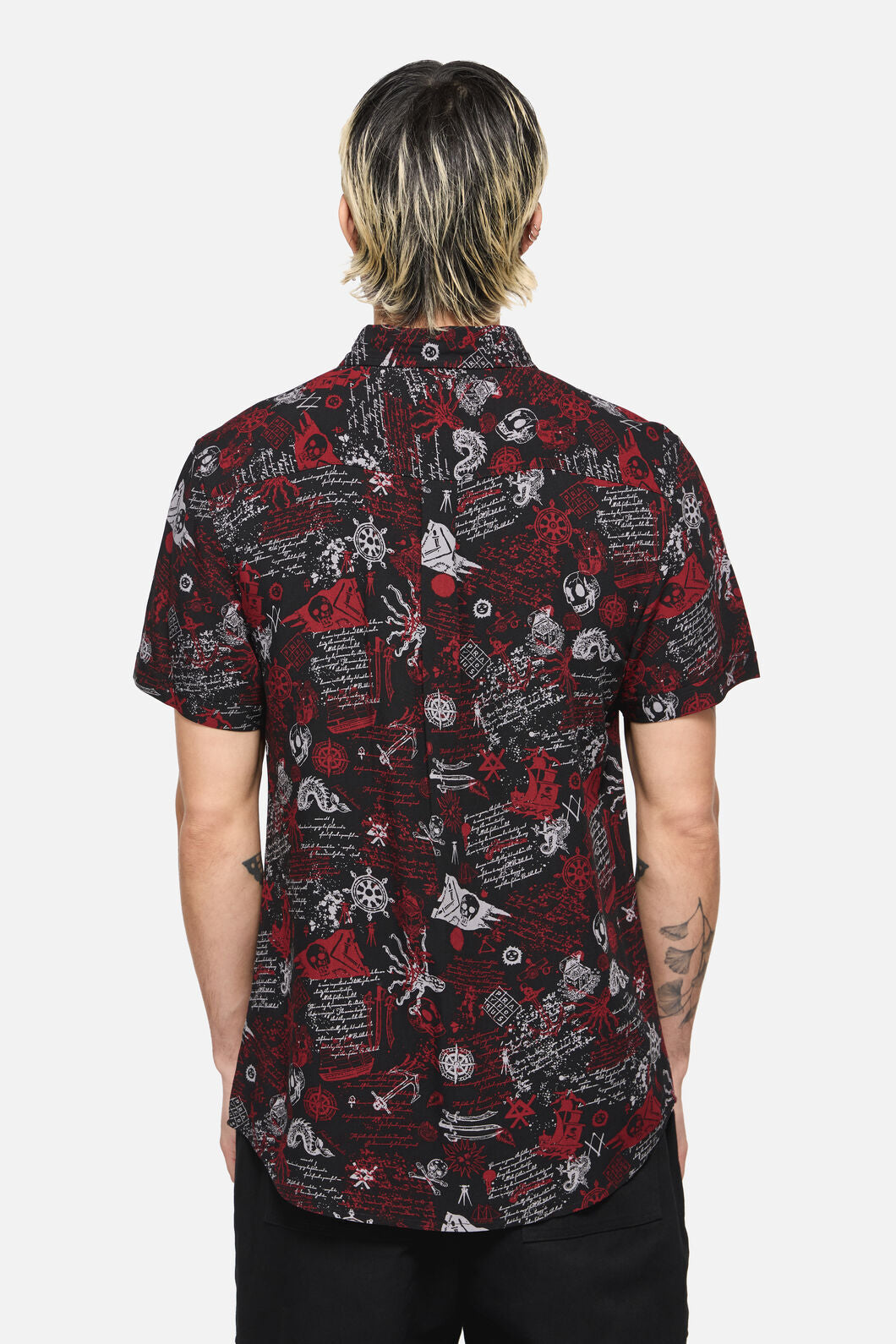 Dangerfield - Pirate Punk Short Sleeve Shirt - black