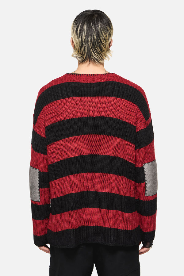 Dangerfield - Piracy Punk Knit Jumper - grey