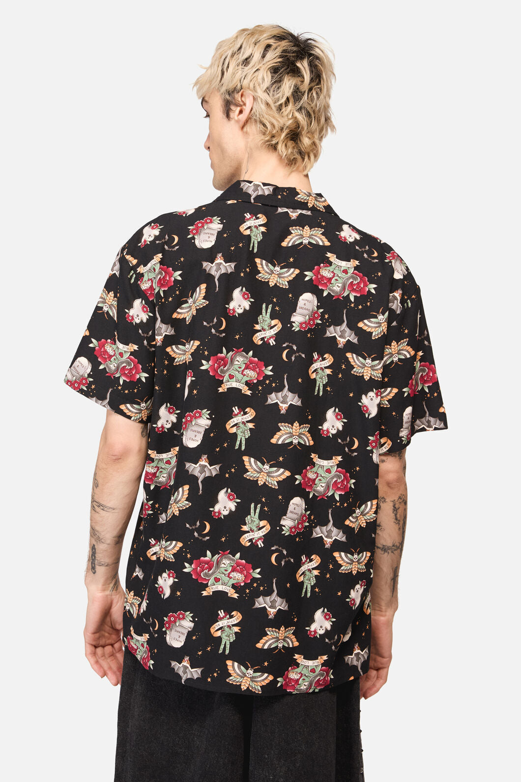 Dangerfield - All Hallows Eve SS Shirt - black