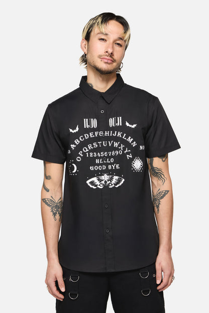 Dangerfield - Seance Goth Short Sleeve Shirt - black