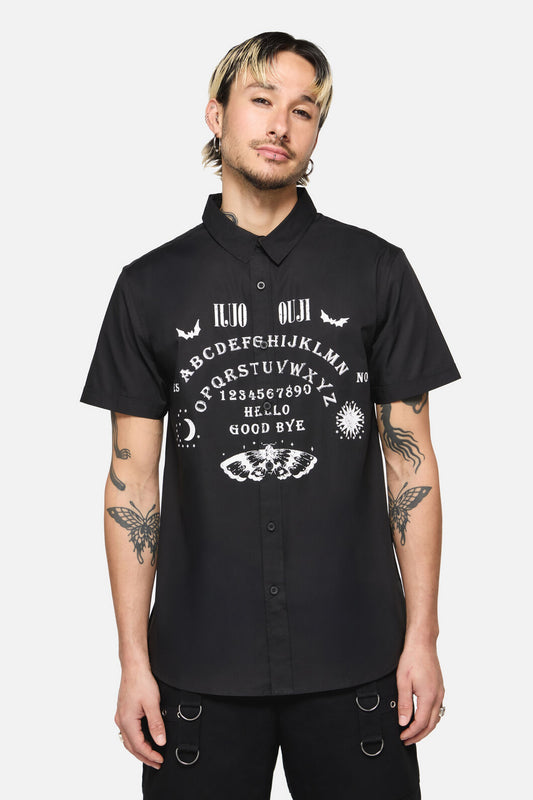 Dangerfield - Seance Goth Short Sleeve Shirt - black