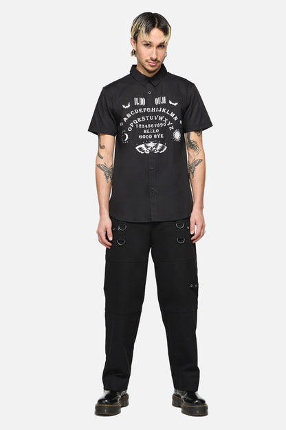Dangerfield - Seance Goth Short Sleeve Shirt - black