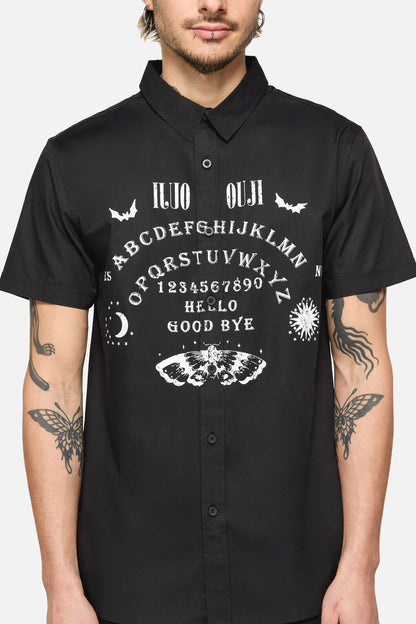 Dangerfield - Seance Goth Short Sleeve Shirt - black