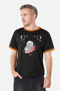 Dangerfield - Unisex All Hallows Eve Boxy Tee - black